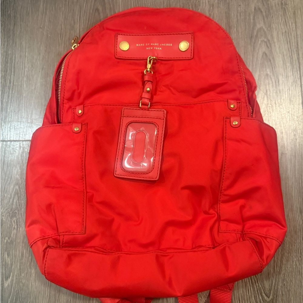 Marc by Marc Jacobs Bold Red Backpack